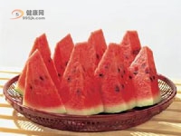 夏季吃西瓜有禁忌